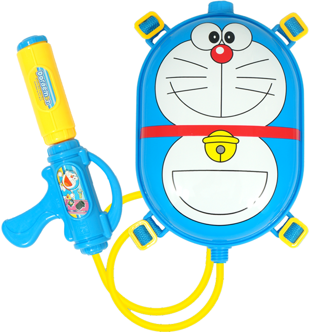 Capsule Backpack - ปืน ฉีด น้ำ โด รา เอ ม่อน (800x800), Png Download