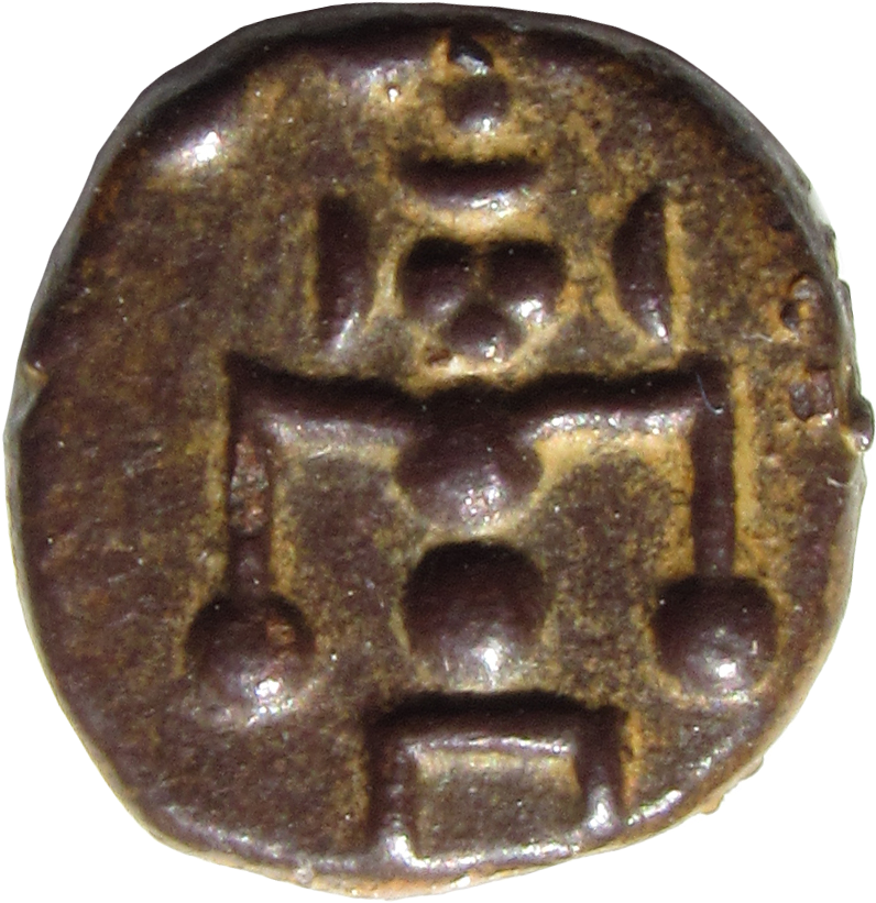 Sreekrishna Holding Balls Of Butter In Both Hands Which - Bronze (874x873), Png Download