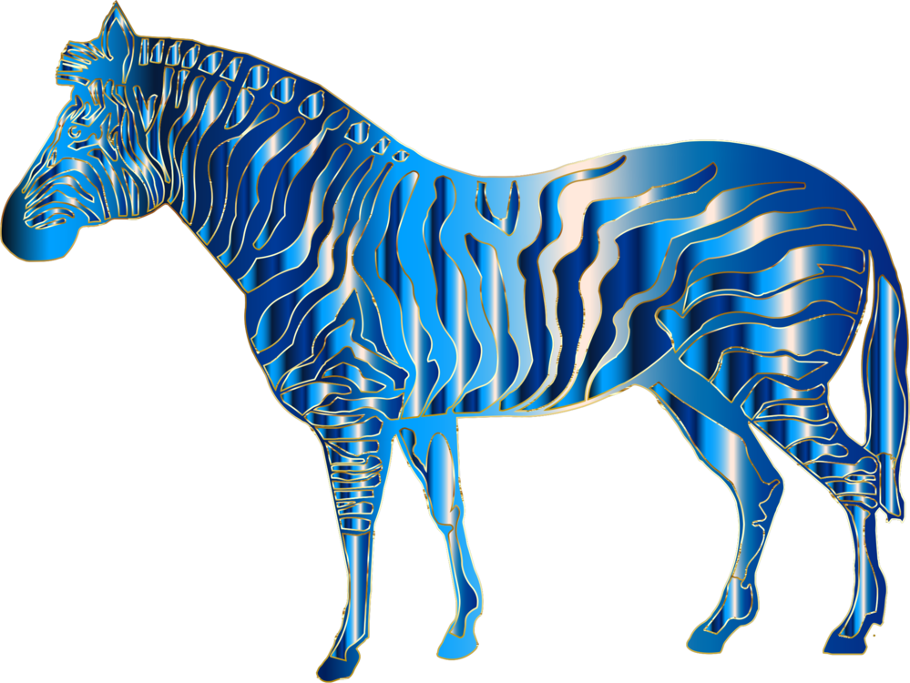 999 X 750 1 - Blue Zebra Png (999x750), Png Download