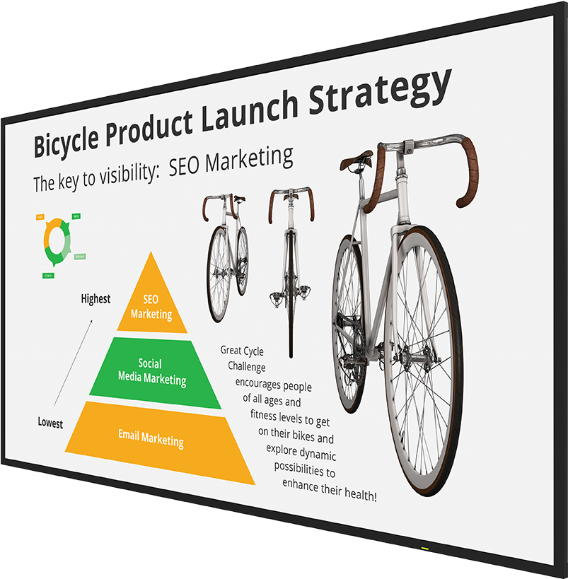 St5501k 55” Smart Display Series - Benq St5501k 55 Smart Display Series (1000x1000), Png Download