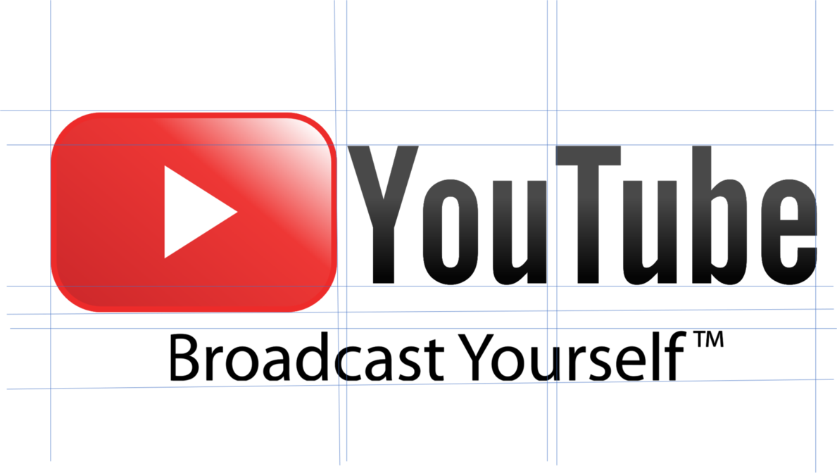 Youtube 2017 Logo 2007 Styled With Grid By Chazpelo - Youtube (1189x672), Png Download