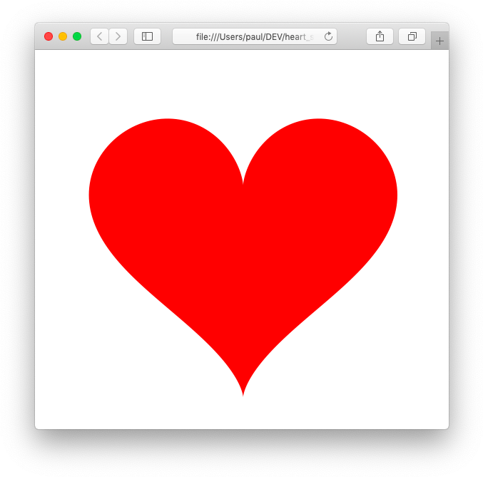 Heart Shape Filled With Red For Valentine's Day - Heart (692x682), Png Download