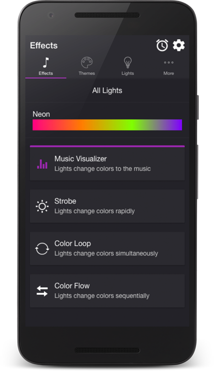 Lights Change Colors To The Music - Smartphone (432x749), Png Download