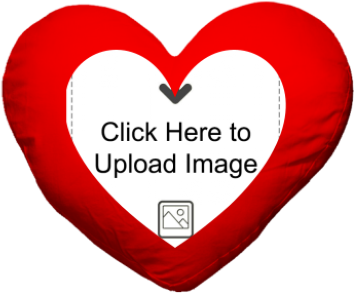 Pillow Heart Shape - Heart (700x700), Png Download