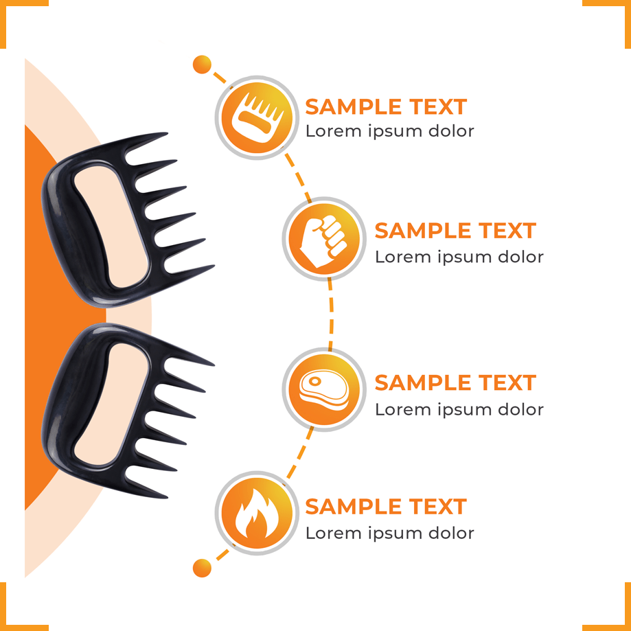 An Infographic Example For An Amazon Product Photography - Amazon Product Infographic (919x919), Png Download