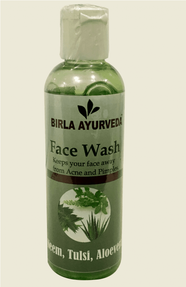 Birla Ayurveda Neem Tulsi Aloevera Face Wash 100 Ml - Wagatha's (1000x1000), Png Download