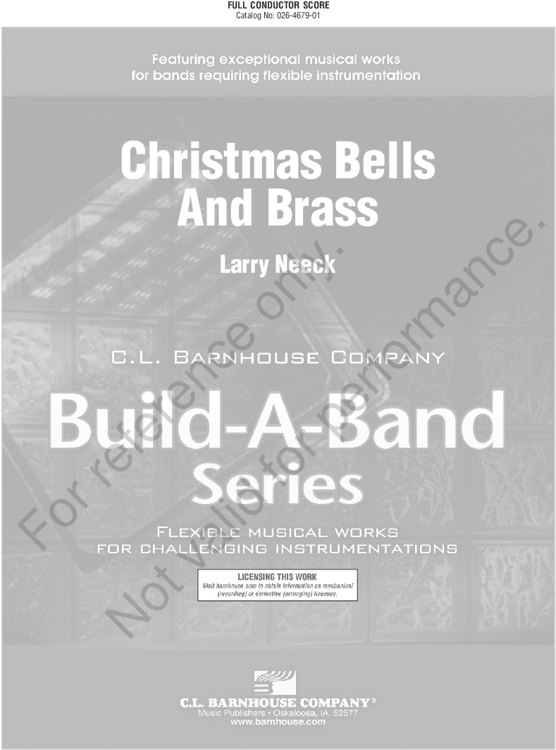 Christmas Bells And Brass Thumbnail Christmas Bells - Poster (864x1152), Png Download