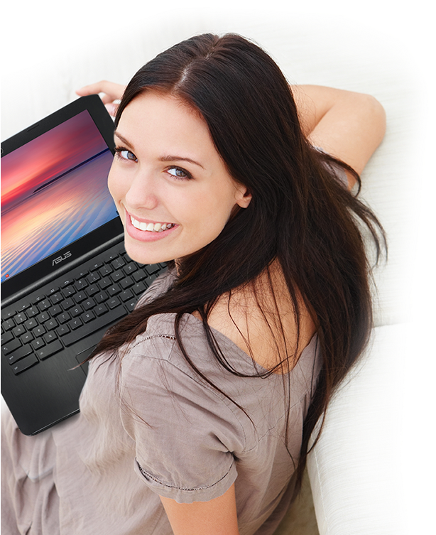 Fast, Simple And Secure - Sitting On Floor (727x800), Png Download