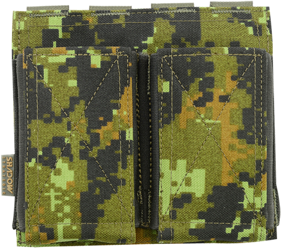 She Double Mag Pouch Open Top - Military Uniform (620x620), Png Download