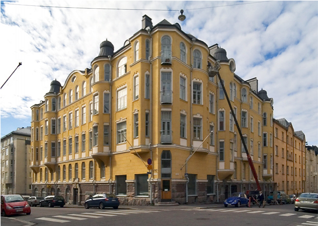 Charming Art Nouveau Apartment - Apartment (800x533), Png Download