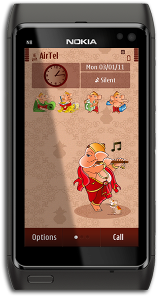 Nokia N8 Dark Grey (604x604), Png Download