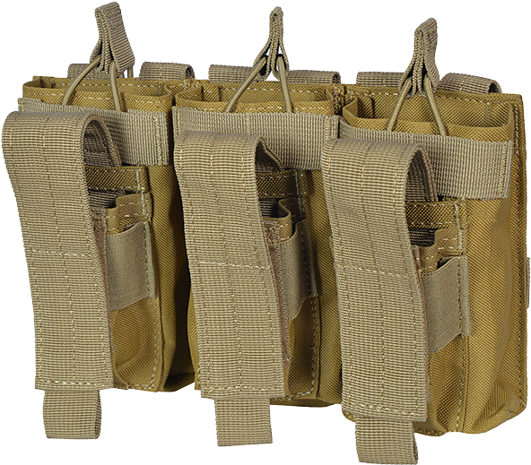 M4 9mm Double Open-top Mag Pouch Ct (628x628), Png Download