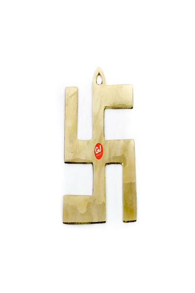 Buy Brass Swastik - Cross (500x750), Png Download