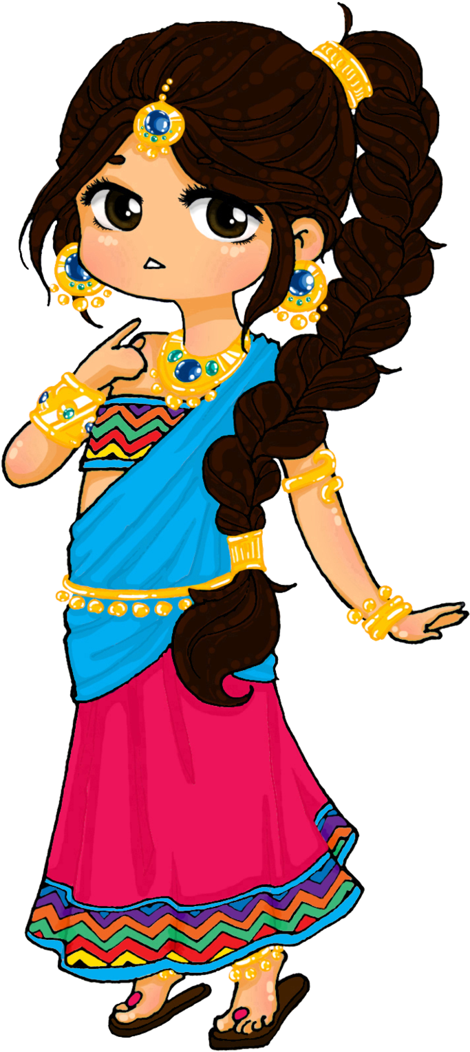 Indian Princess - Google Search - Indian Princess Clipart (1024x1700), Png Download