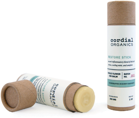 Cordial Organics Restore Cbd Stick - Sunscreen (700x700), Png Download