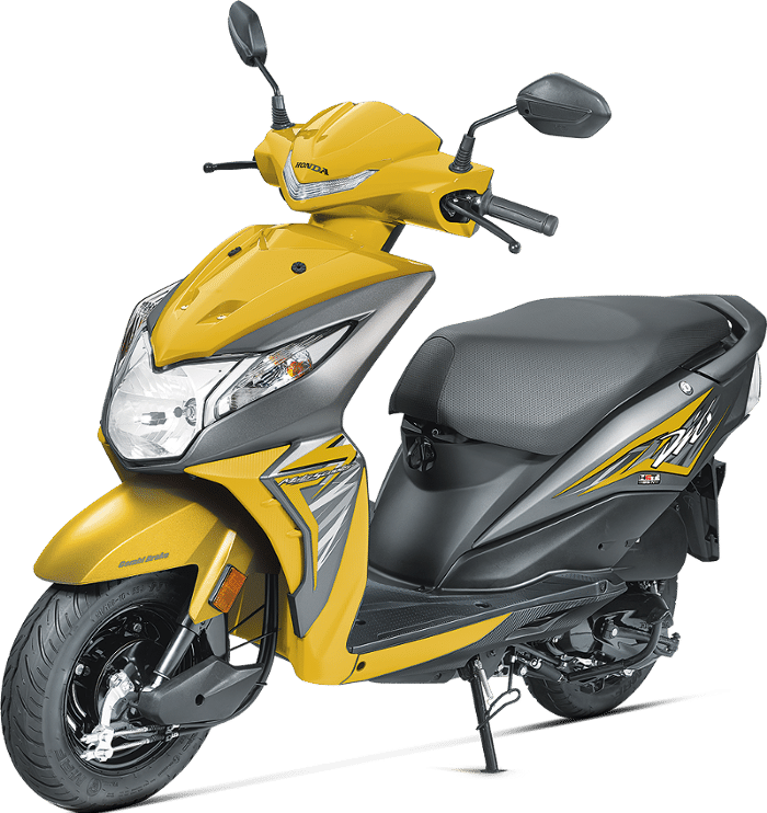 New Honda Dio Priced At Rs 49,132 - New Model Dio Bikes (700x742), Png Download