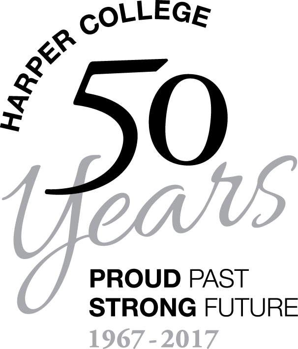 Download Harper 50th Logo Horizontal - Poster (606x710), Png Download