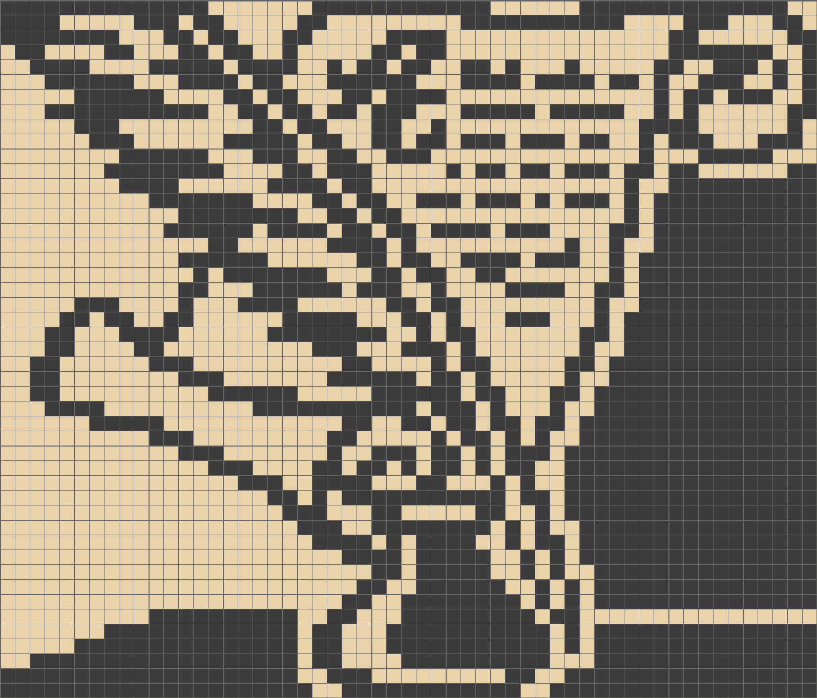 Level 8 - 140 - Paper - Crossme 8.140 (1650x1410), Png Download