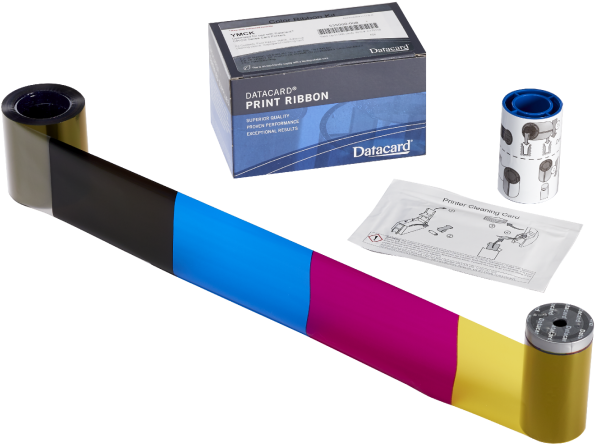 Color Ribbon Kit, Ymckt - Entrust Datacard (700x541), Png Download