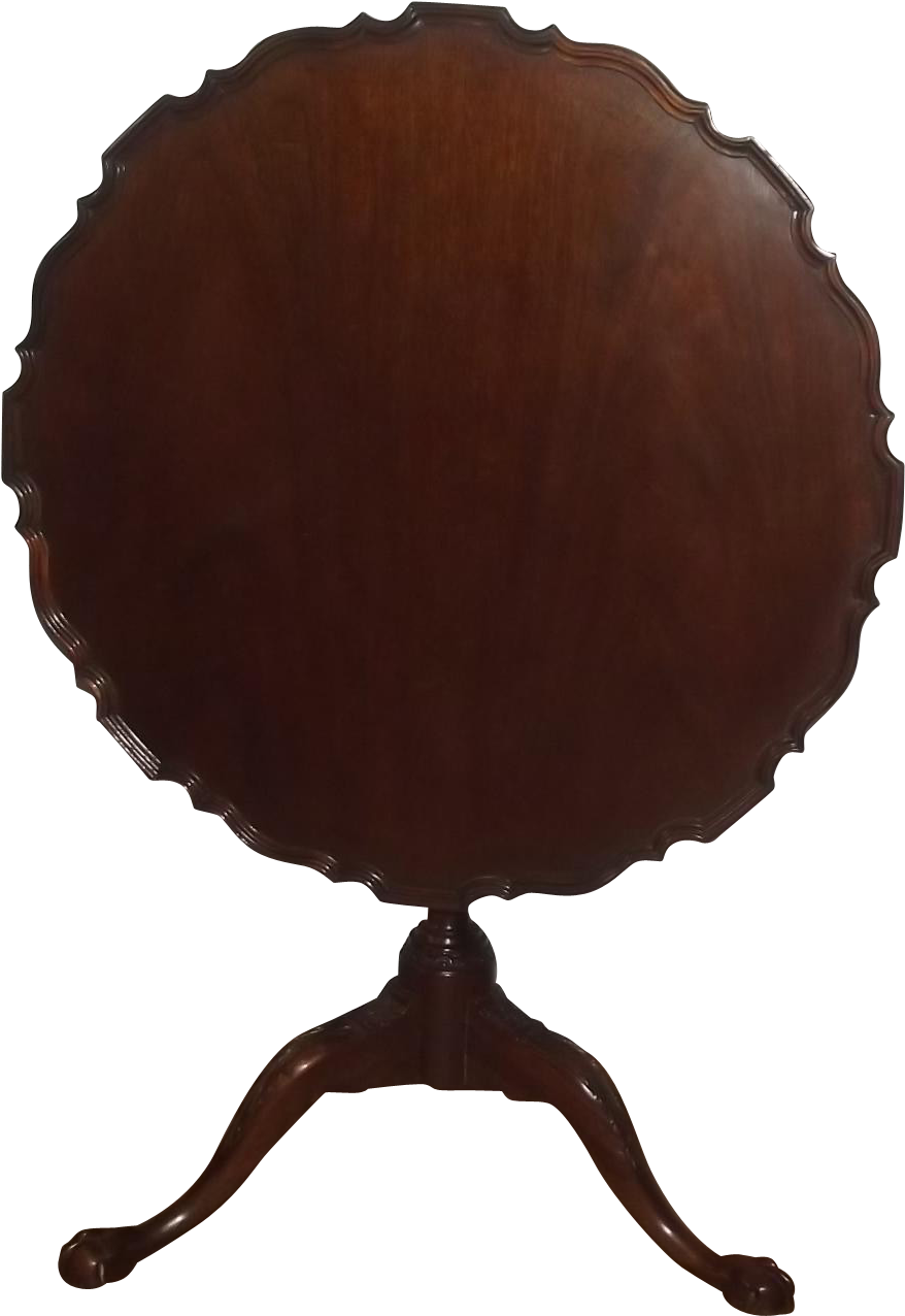 Baker Tilt-top Tea Table - Chocolate (1275x1275), Png Download