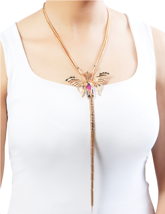 Ceylon Rose Pendant Ceylon Rose Pendant - Chain (554x706), Png Download