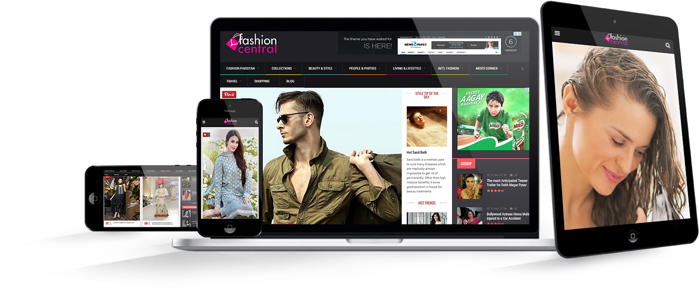 Fashion Central - Pk - Smartphone (1500x1000), Png Download