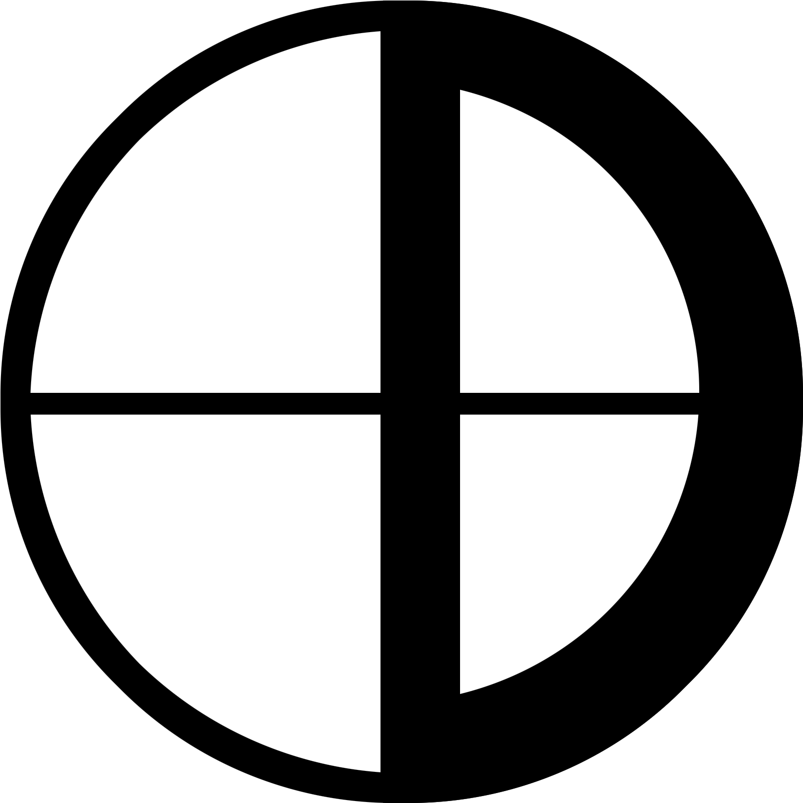 Devil Logo - Circle (1748x1720), Png Download