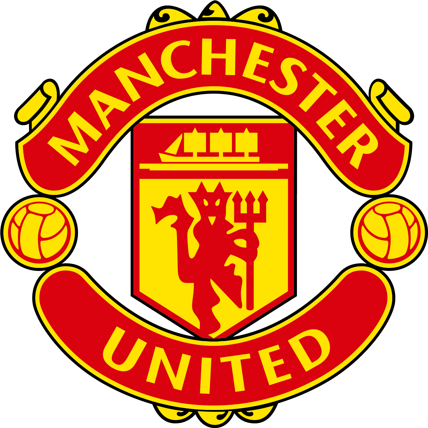 Manchester United Devil Logo Png (1600x1600), Png Download