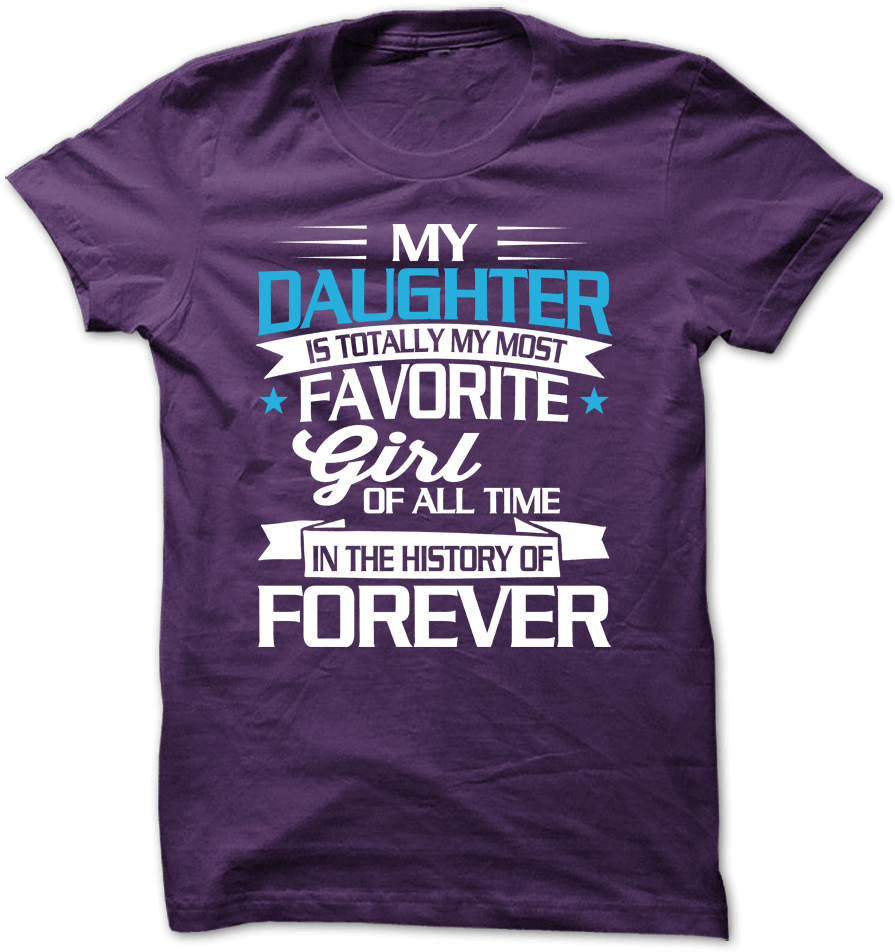 I Love My Daughter Forever Family & Love - Active Shirt (1010x1010), Png Download