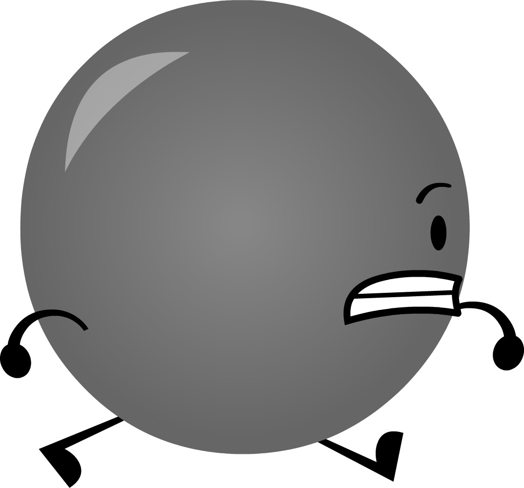 Bubble Affected By Yoyle Metal - Bfb Metal Ball (1074x1000), Png Download