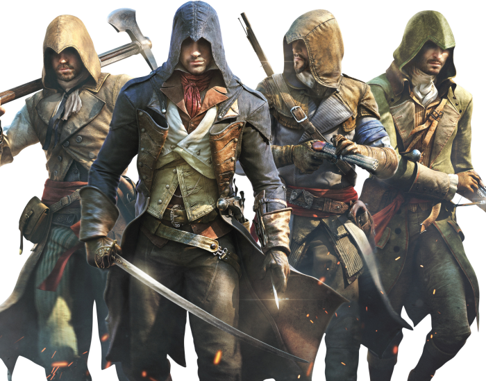 Download Download Png - Assassin's Creed Unity (700x549), Png Download