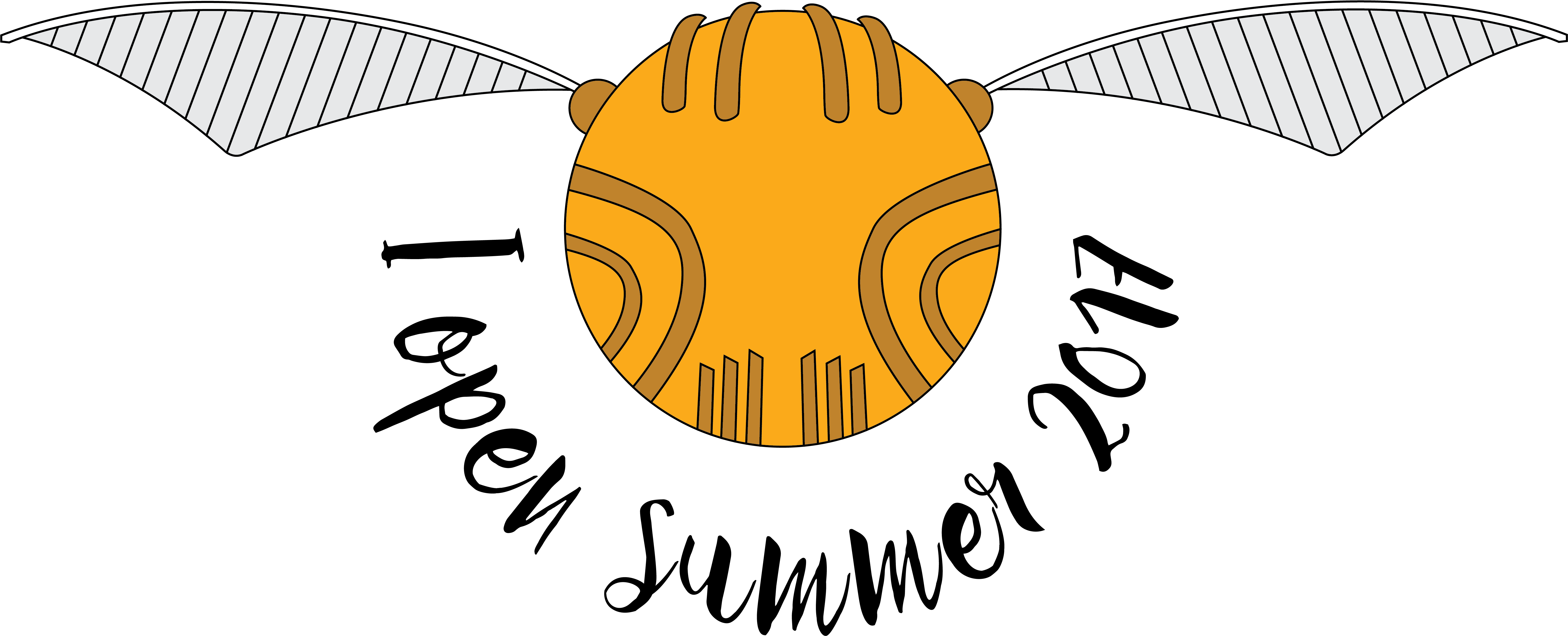 Snitch Baby Graphic Summer (6701x3362), Png Download