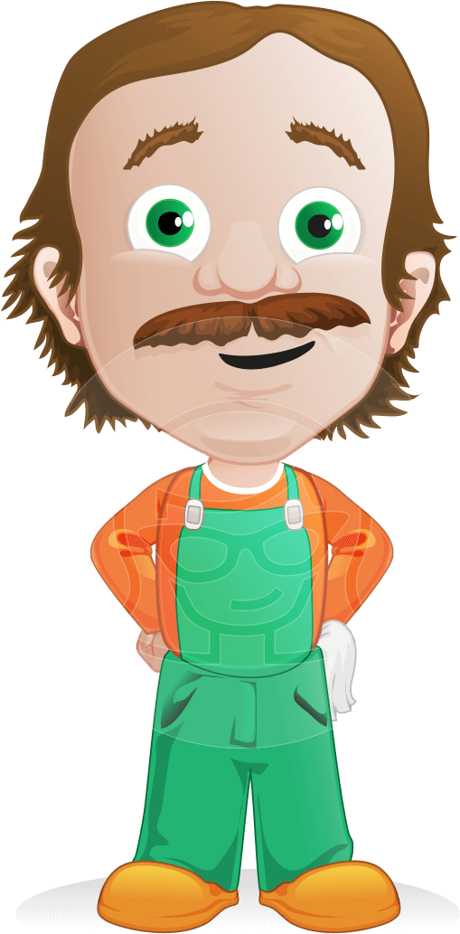 Marcelino Toolbox - Worker Man Cartoon Png (744x1060), Png Download