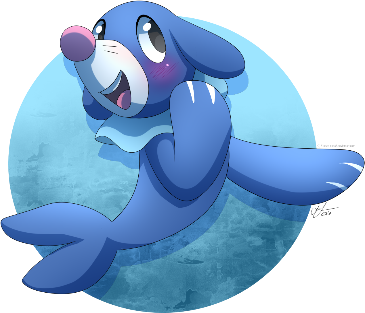 Popplio - Popplio Sea Pupper (1280x1142), Png Download