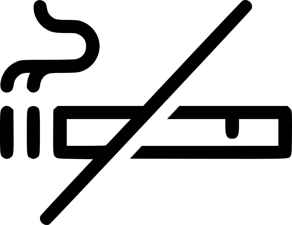 No Smoking Comments - Favor Não Fume (980x756), Png Download