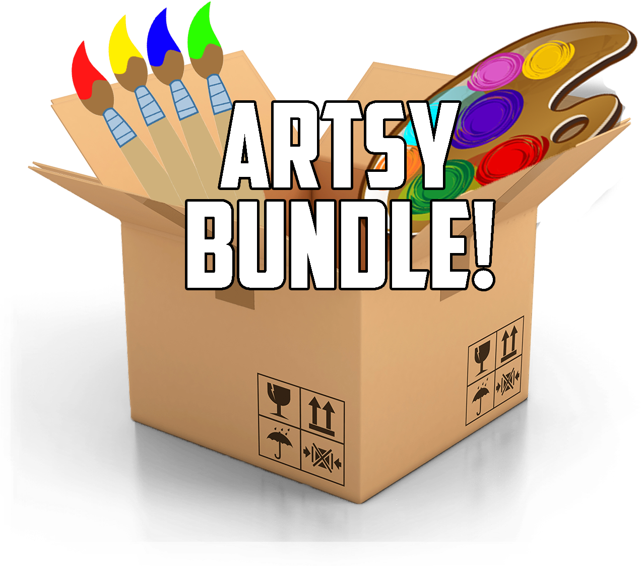 The Artsy Bundle - Graphic Design (1300x1300), Png Download