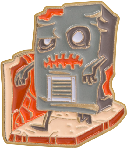 February 2016 "dead" Pin - Dessert (560x607), Png Download