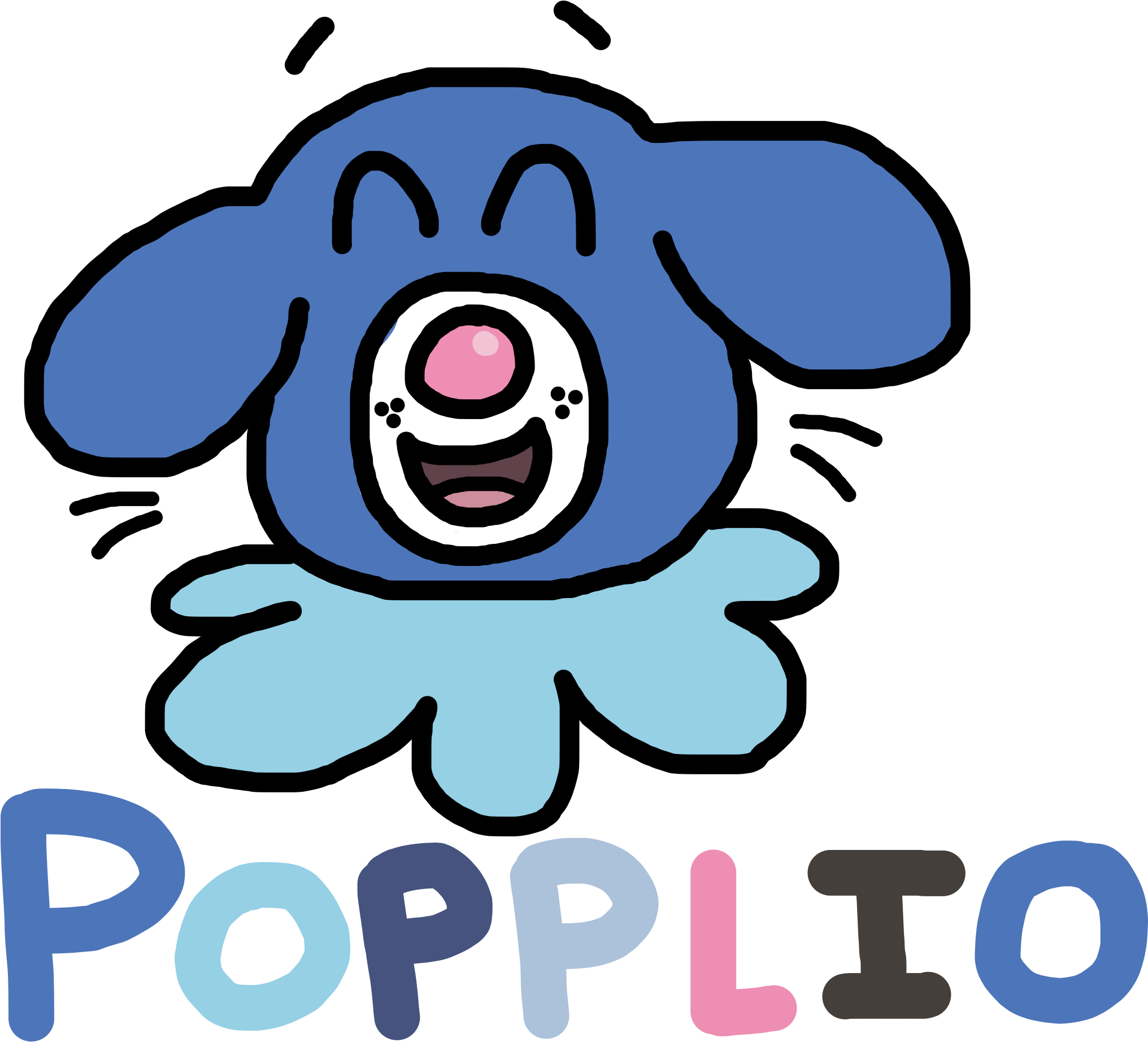Popplio (2100x1900), Png Download