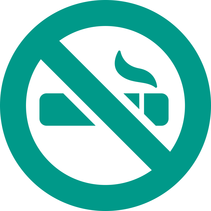 smoking And Drug Policy - Non Smoker Icon Png (893x893), Png Download