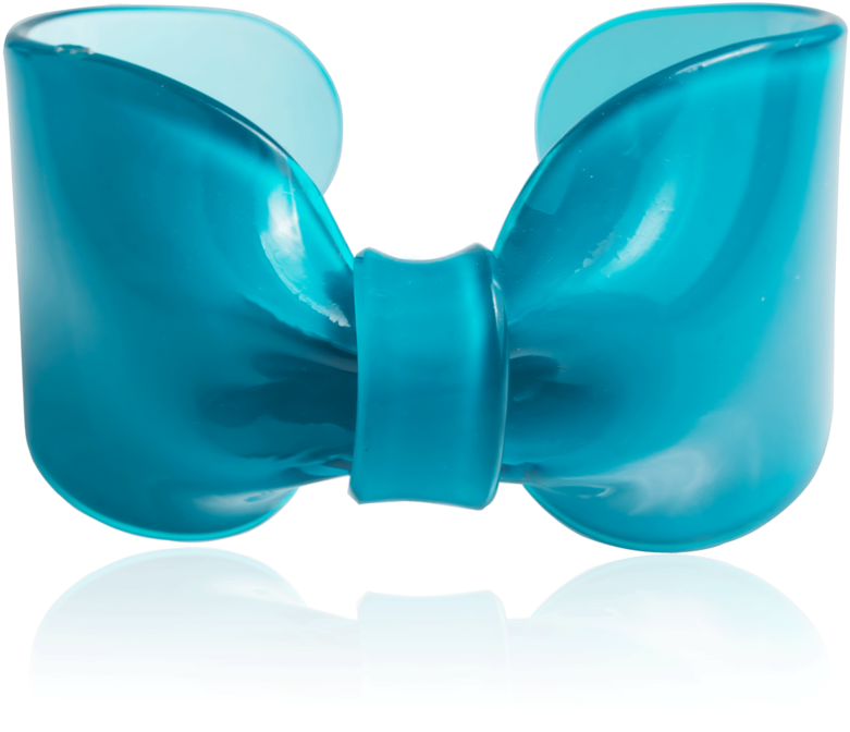 Teal Candy Ribbon Cuff - Satin (1024x1024), Png Download
