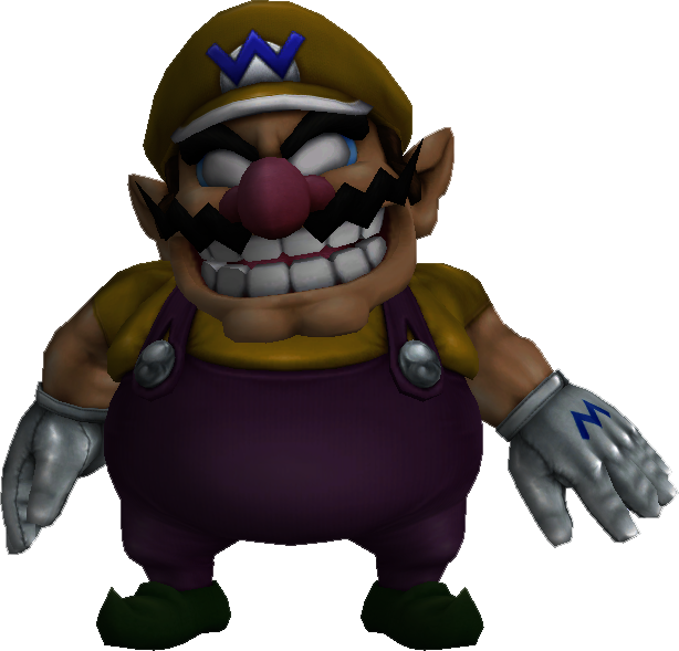 Clipart Black And White Library Image Png Five Nights - Five Nights At Wario's 4 (614x589), Png Download