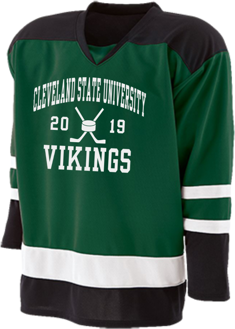 Cleveland State University Hockey Player Jersey - Warroad High School (1155x1155), Png Download
