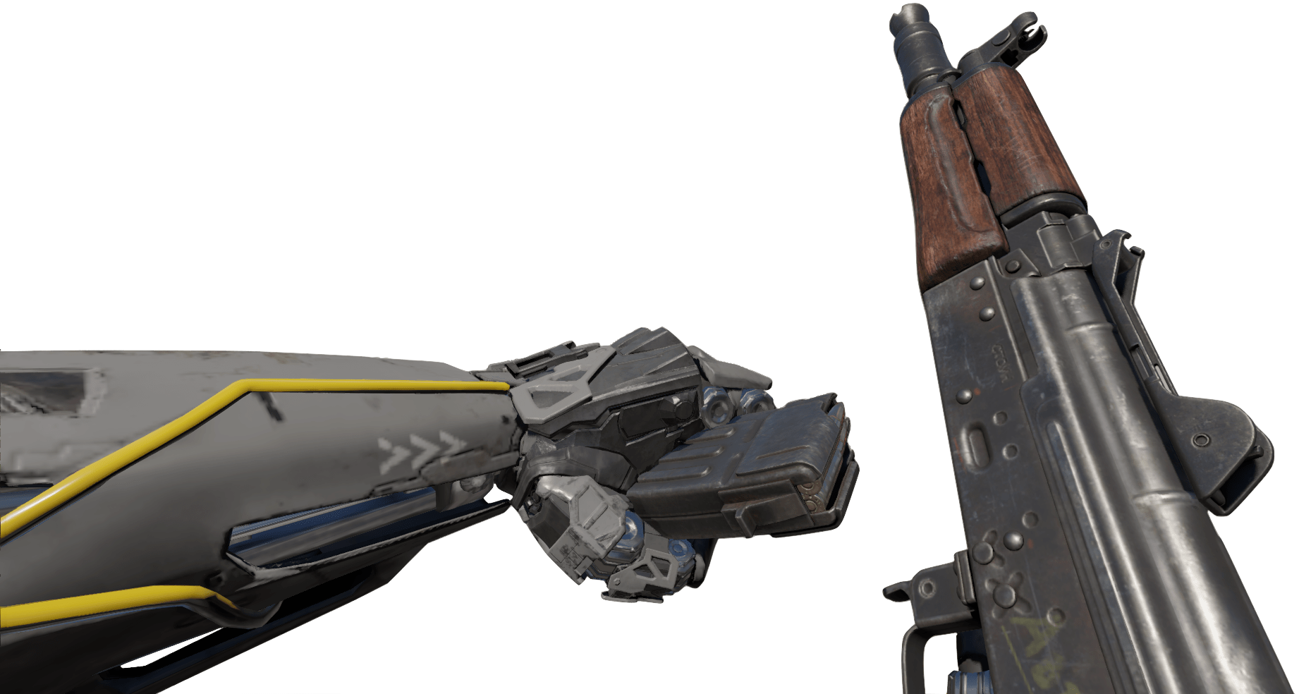 Ak-74u Reload Call Of Duty Wiki Fandom - Ak 74 U Png (1842x984), Png Download