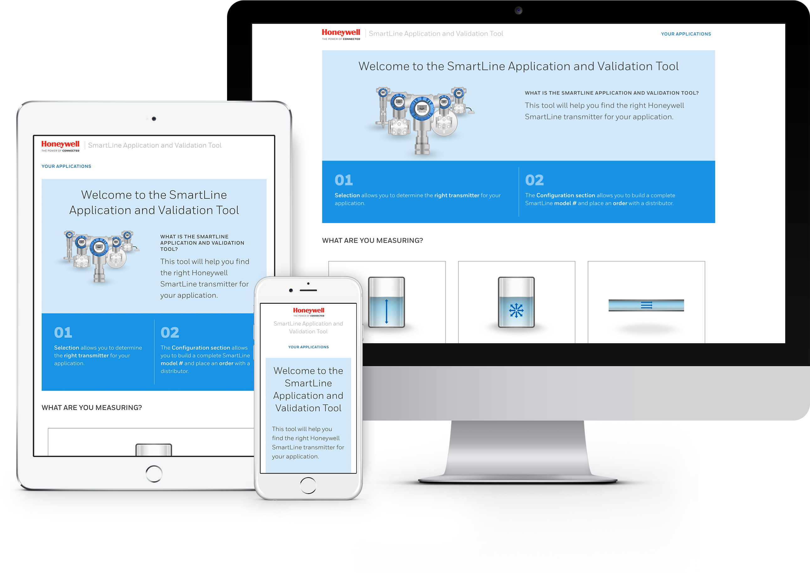 The Online Ordering Tool We Built For Honeywell Is - Web Design (2871x2000), Png Download