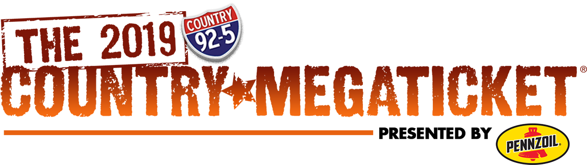 The 2014 Country Megaticket - Country 92.5 (1200x400), Png Download