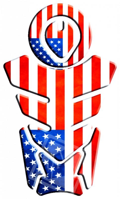 Adesivo Protetor De Tanque E Bocal Usa Estados Unidos - Adesivo Do Estados Unidos Para Moto (800x800), Png Download