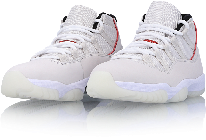 Air Jordan 11 Retro "platinum - Sneakers (1000x1000), Png Download