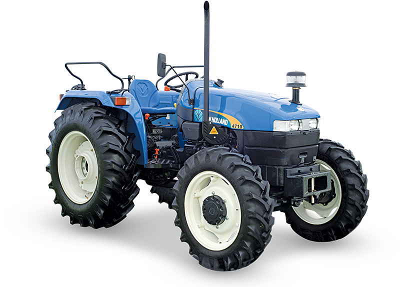 Indian Tractor Png - New Holland 4710 Excel (900x610), Png Download