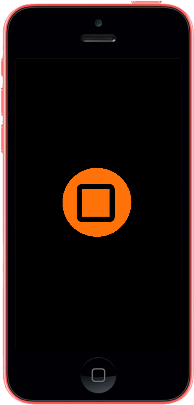 Iphone 5c Home Button - Iphone (2048x1536), Png Download