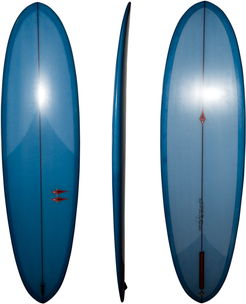 Egg Denim Blue Tint - Egg Shape Surfboard (1000x1000), Png Download